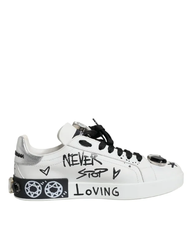 Low - Top Women's Tennis Sneakers in Bright Neon for a Pop of Color on the CourtDolce & Gabbana Crystal Portofino Low Top Sneaker Women's Shoes (Pre-Owned) Low - Top Women's Tennis Sneakers in Bright Neon for a Pop of Color on the CourtDolce & Gabbana Crystal Portofino Low Top Sneaker Women's Shoes (Pre-Owned)