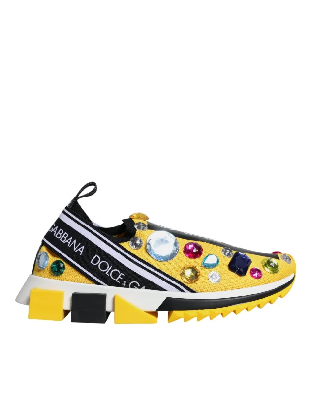 Slip - On Women's Canvas Sneakers in Navy for Easy and Effortless WearDolce & Gabbana Sorrento Crystals Low Top Sneakers Women's Shoes Slip - On Women's Canvas Sneakers in Navy for Easy and Effortless WearDolce & Gabbana Sorrento Crystals Low Top Sneakers Women's Shoes