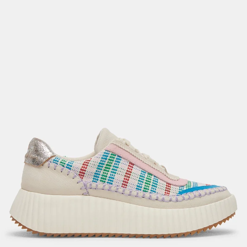 Vegan - Friendly Women's Sneakers Made from Recycled Materials for an Eco - Conscious ChoiceDolen Sneakers Confetti Woven Vegan - Friendly Women's Sneakers Made from Recycled Materials for an Eco - Conscious ChoiceDolen Sneakers Confetti Woven