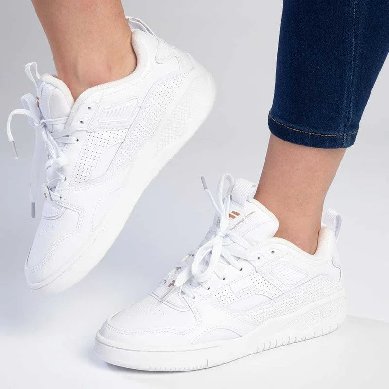 Wide - Width Women's Sneakers for Comfortable Fit for Those with Wider FeetFILA Corda Sneaker - White/Rose Gold/ Gardenia Wide - Width Women's Sneakers for Comfortable Fit for Those with Wider FeetFILA Corda Sneaker - White/Rose Gold/ Gardenia