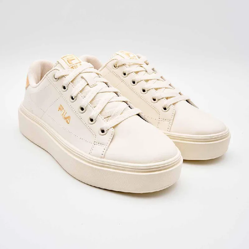 Low - Top Women's Tennis Sneakers in Bright Neon for a Pop of Color on the CourtFILA Court Plumpy Ladies Sneaker - White / Peach Fuzz Low - Top Women's Tennis Sneakers in Bright Neon for a Pop of Color on the CourtFILA Court Plumpy Ladies Sneaker - White / Peach Fuzz