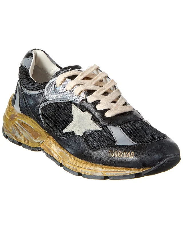 Wide - Width Women's Sneakers for Comfortable Fit for Those with Wider FeetGolden Goose Dad Star Leather Sneaker Wide - Width Women's Sneakers for Comfortable Fit for Those with Wider FeetGolden Goose Dad Star Leather Sneaker
