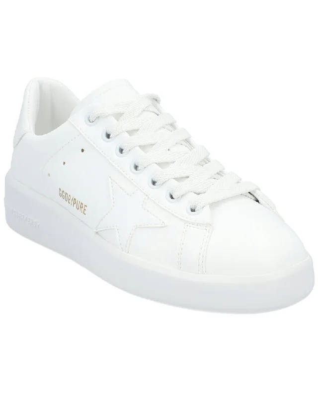 Slip - On Women's Canvas Sneakers in Navy for Easy and Effortless WearGolden Goose Pure Star Leather Sneaker Slip - On Women's Canvas Sneakers in Navy for Easy and Effortless WearGolden Goose Pure Star Leather Sneaker
