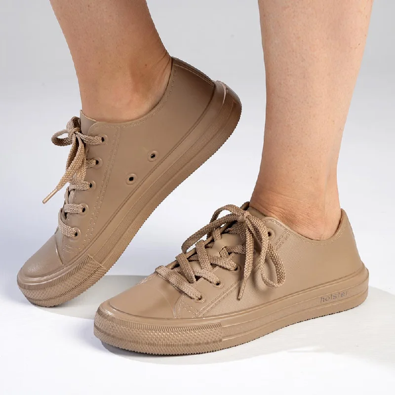 Women's Sneakers with Removable Insoles for Easy Cleaning and CustomizationHolster Connie Basic Sneaker - Beige Women's Sneakers with Removable Insoles for Easy Cleaning and CustomizationHolster Connie Basic Sneaker - Beige