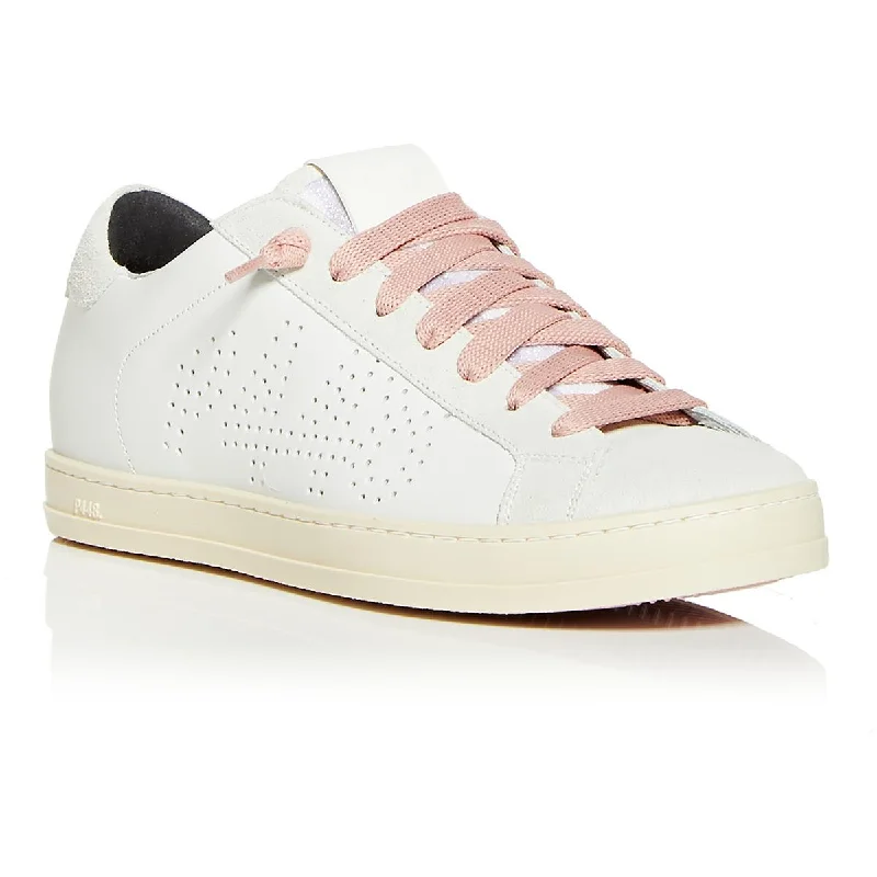 Chunky - Sole Women's Platform Sneakers in White for a Trendy Street Style LookJohn Womens Lace-Up Padded Insole Casual And Fashion Sneakers Chunky - Sole Women's Platform Sneakers in White for a Trendy Street Style LookJohn Womens Lace-Up Padded Insole Casual And Fashion Sneakers