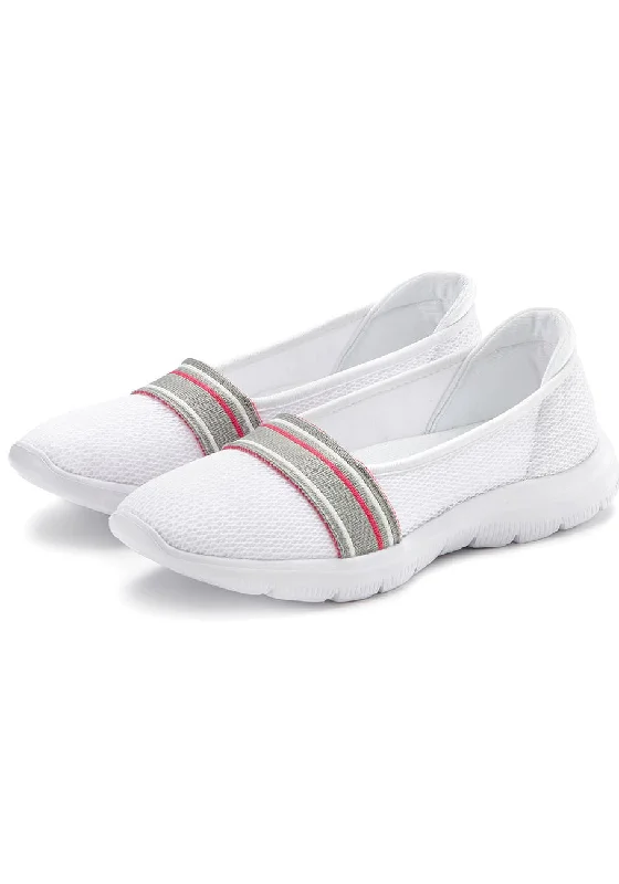 Slip - On Women's Canvas Sneakers in Navy for Easy and Effortless WearLASCANA Women's Casual Slip On Sneakers Slip - On Women's Canvas Sneakers in Navy for Easy and Effortless WearLASCANA Women's Casual Slip On Sneakers