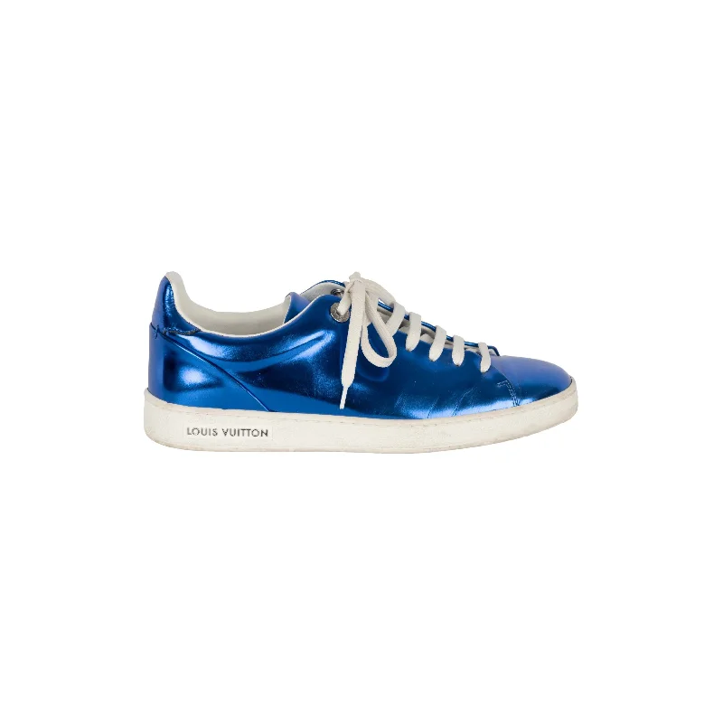 Women's Sneakers with Memory Foam Insoles for Exceptional Cushioning and ComfortLouis Vuitton Metallic Blue Sneakers Women's Sneakers with Memory Foam Insoles for Exceptional Cushioning and ComfortLouis Vuitton Metallic Blue Sneakers