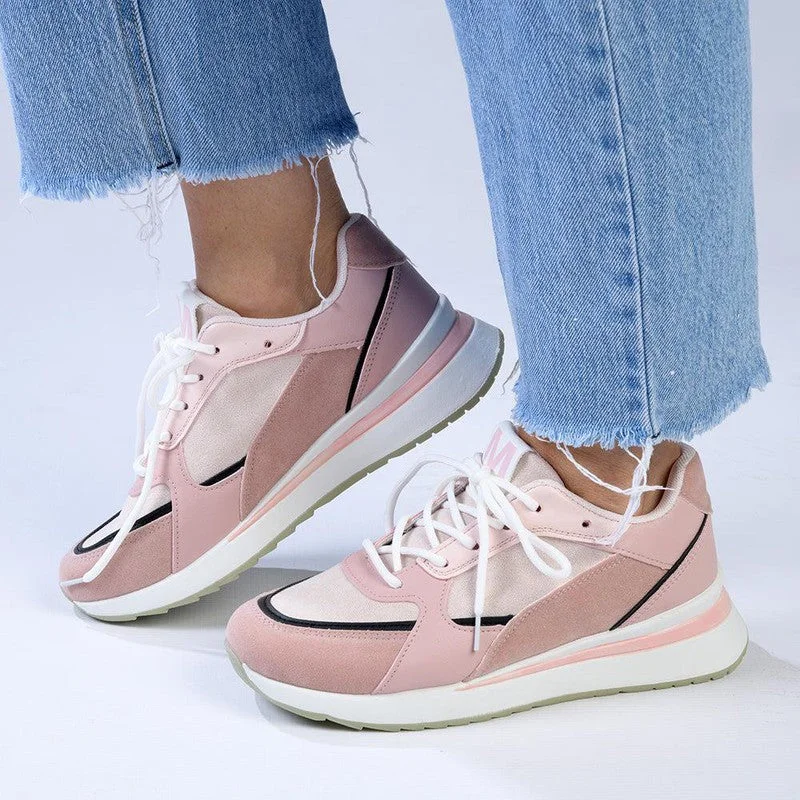 Lightweight Knit Women's Sneakers with Arch Support for All - Day ComfortMadison Franklin Sneaker - Multi Lightweight Knit Women's Sneakers with Arch Support for All - Day ComfortMadison Franklin Sneaker - Multi