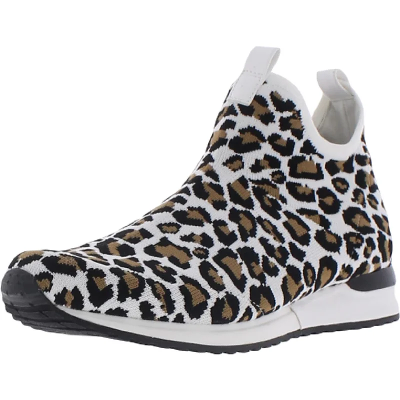 Foldable Women's Travel Sneakers for Compact Storage in LuggageOrion Womens Lifestyle Leopard Print Casual and Fashion Sneakers
