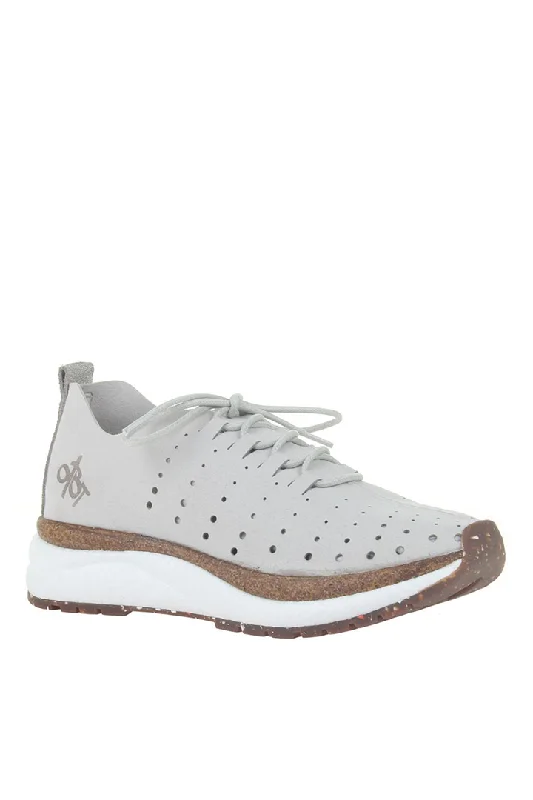 Lace - Up Women's Athletic Sneakers with Shock - Absorbing Midsoles for Intense WorkoutsOTBT - ALSTEAD in DOVE GREY Sneakers Lace - Up Women's Athletic Sneakers with Shock - Absorbing Midsoles for Intense WorkoutsOTBT - ALSTEAD in DOVE GREY Sneakers