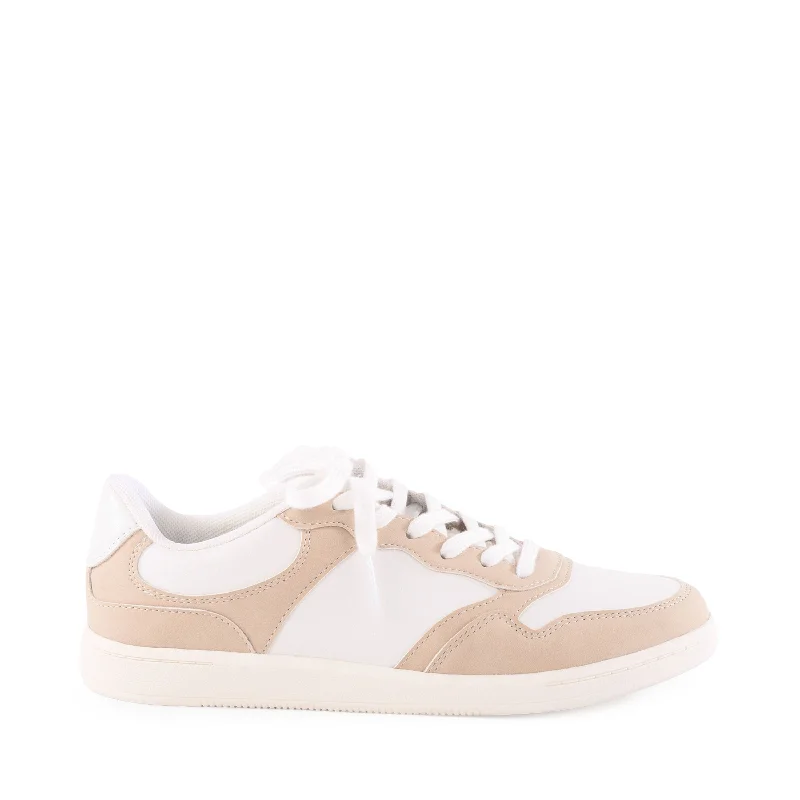 Women's Sneakers with Removable Insoles for Easy Cleaning and CustomizationPaper Planes Sneaker in Sand from BC Footwear
