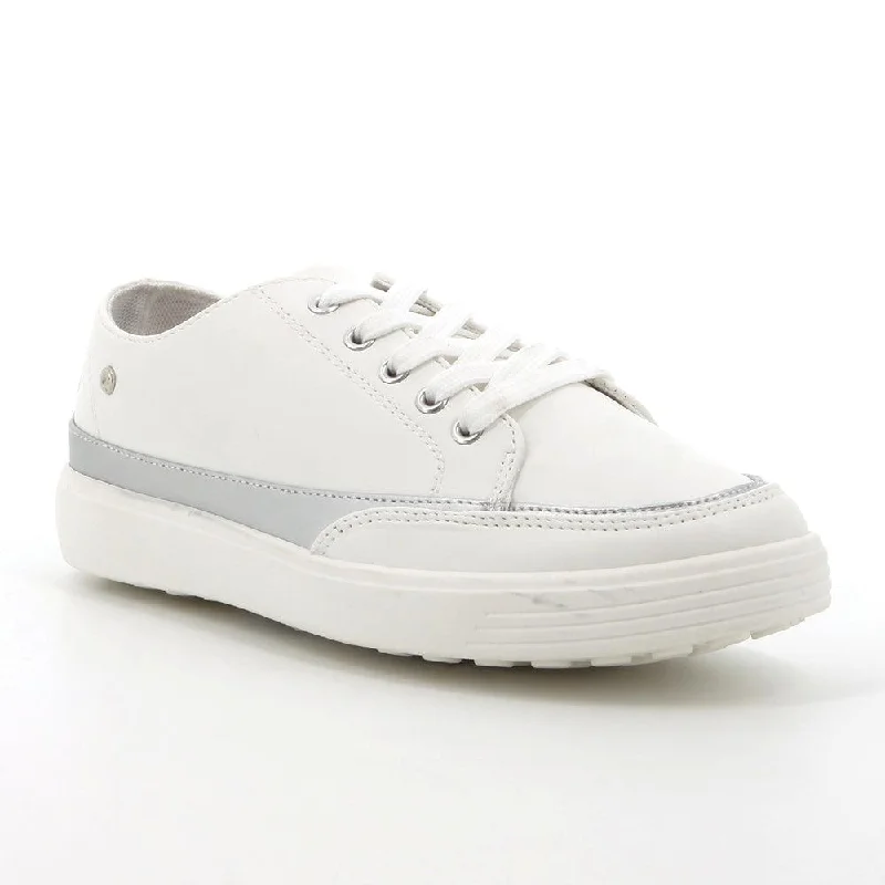 Vegan - Friendly Women's Sneakers Made from Recycled Materials for an Eco - Conscious ChoicePierre Cardin Dijon 5 Casual Sneaker - White Vegan - Friendly Women's Sneakers Made from Recycled Materials for an Eco - Conscious ChoicePierre Cardin Dijon 5 Casual Sneaker - White