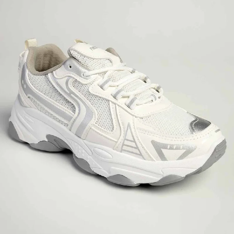 Retro - Style Women's Sneakers in Pastel Colors for a Nostalgic and Fashionable VibePierre Cardin Jogguese 1 Sneaker- White/Silver Retro - Style Women's Sneakers in Pastel Colors for a Nostalgic and Fashionable VibePierre Cardin Jogguese 1 Sneaker- White/Silver