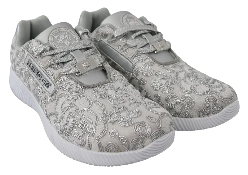 Women's Sneakers with Adjustable Straps for a Customized Fit During High - Impact ExercisesPlein Sport Gleam Runner Joice Women's Sneakers Women's Sneakers with Adjustable Straps for a Customized Fit During High - Impact ExercisesPlein Sport Gleam Runner Joice Women's Sneakers