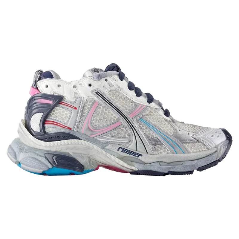 Women's Sneakers with Adjustable Straps for a Customized Fit During High - Impact ExercisesRunner Sneakers - Balenciaga - Synthetic - Beige Women's Sneakers with Adjustable Straps for a Customized Fit During High - Impact ExercisesRunner Sneakers - Balenciaga - Synthetic - Beige