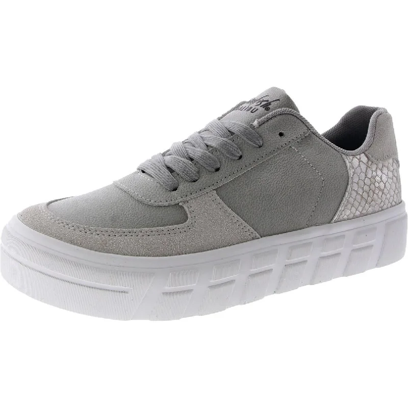 Chunky - Sole Women's Platform Sneakers in White for a Trendy Street Style LookSideout Womens Metallic Lace-Up Casual and Fashion Sneakers Chunky - Sole Women's Platform Sneakers in White for a Trendy Street Style LookSideout Womens Metallic Lace-Up Casual and Fashion Sneakers