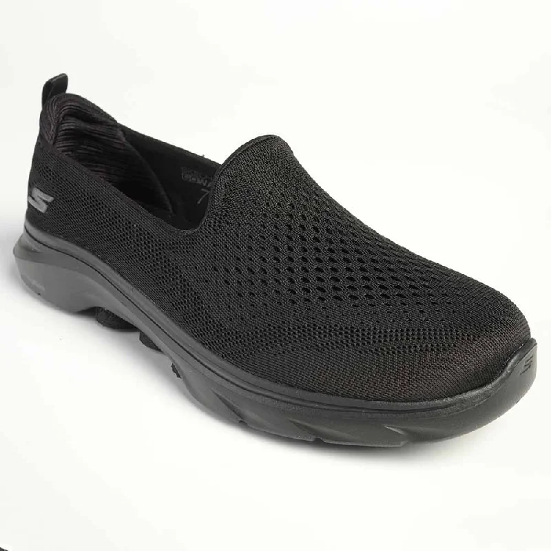 High - Top Women's Leather Sneakers in Black for a Stylish and Durable OptionSkechers Go Walk 7 Slip On Sneaker - Black High - Top Women's Leather Sneakers in Black for a Stylish and Durable OptionSkechers Go Walk 7 Slip On Sneaker - Black