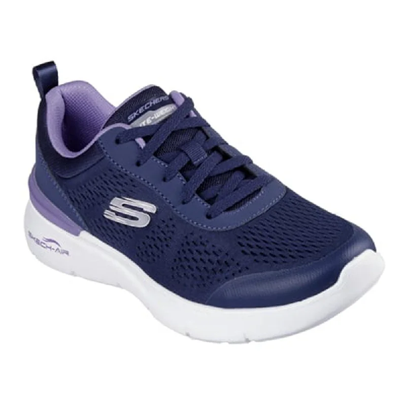 High - Top Women's Leather Sneakers in Black for a Stylish and Durable OptionSkechers Skech-Air Dynamight 2.0 Lace Up Sneaker - Navy / Lavender High - Top Women's Leather Sneakers in Black for a Stylish and Durable OptionSkechers Skech-Air Dynamight 2.0 Lace Up Sneaker - Navy / Lavender