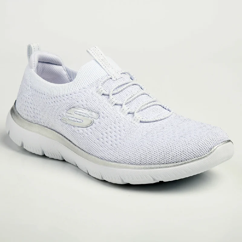 Slip - On Women's Canvas Sneakers in Navy for Easy and Effortless WearSkechers Summits Lace Up Sneaker - White/Silver Slip - On Women's Canvas Sneakers in Navy for Easy and Effortless WearSkechers Summits Lace Up Sneaker - White/Silver