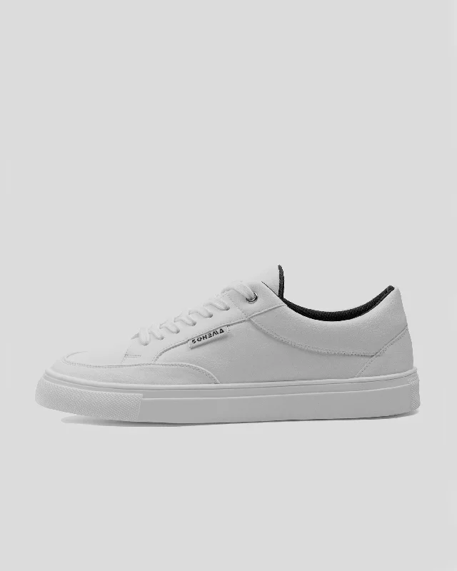 High - Top Women's Leather Sneakers in Black for a Stylish and Durable OptionSneakers Awake White sneakers made of Vegea grape leather High - Top Women's Leather Sneakers in Black for a Stylish and Durable OptionSneakers Awake White sneakers made of Vegea grape leather