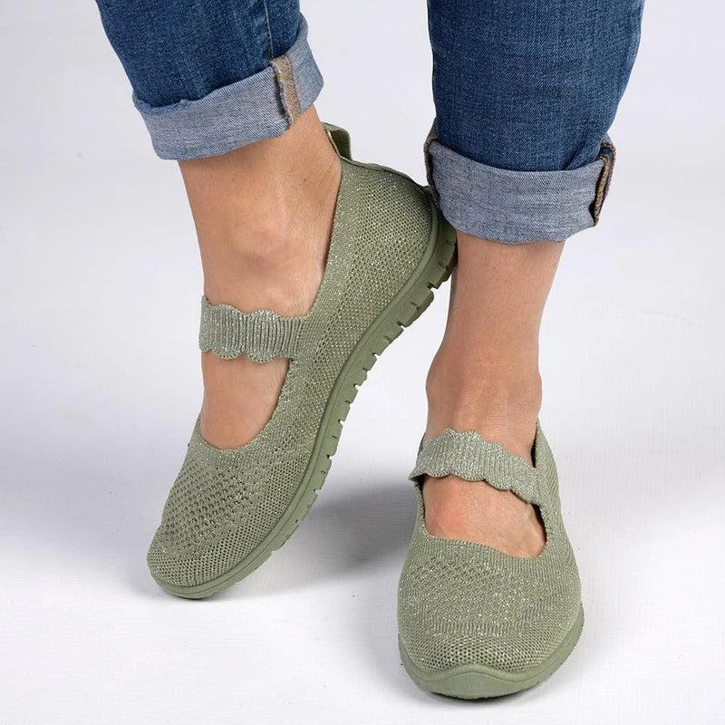Retro - Style Women's Sneakers in Pastel Colors for a Nostalgic and Fashionable VibeSoft Style by Hush Puppies Nan MJ Sneaker - Green