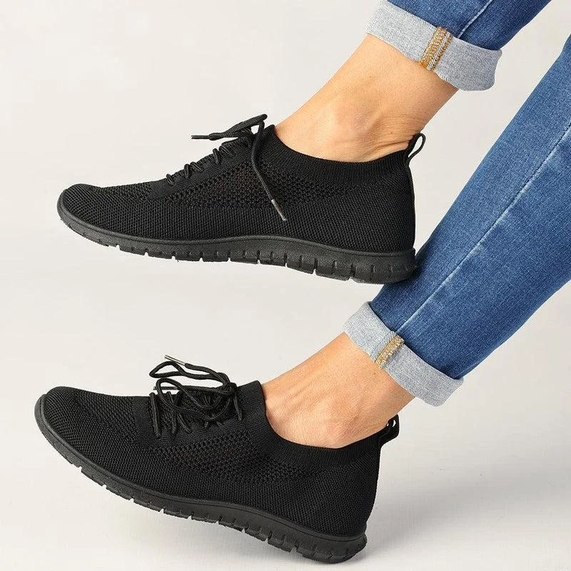 Sparkly Rhinestone - Embellished Women's Sneakers for a Glamorous and Eye - Catching LookSoft style by Hush Puppies Nansen Sneaker - Black Sparkly Rhinestone - Embellished Women's Sneakers for a Glamorous and Eye - Catching LookSoft style by Hush Puppies Nansen Sneaker - Black