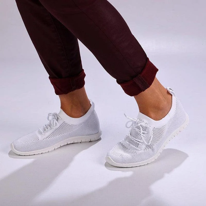 Chunky - Sole Women's Platform Sneakers in White for a Trendy Street Style LookSoft Style by Hush Puppies Nansen Sneaker - White Chunky - Sole Women's Platform Sneakers in White for a Trendy Street Style LookSoft Style by Hush Puppies Nansen Sneaker - White