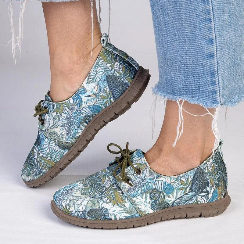 Vegan - Friendly Women's Sneakers Made from Recycled Materials for an Eco - Conscious ChoiceSoft Style by Hush Puppies Narissa Floral Knit Sneaker - Sage Multi Vegan - Friendly Women's Sneakers Made from Recycled Materials for an Eco - Conscious ChoiceSoft Style by Hush Puppies Narissa Floral Knit Sneaker - Sage Multi