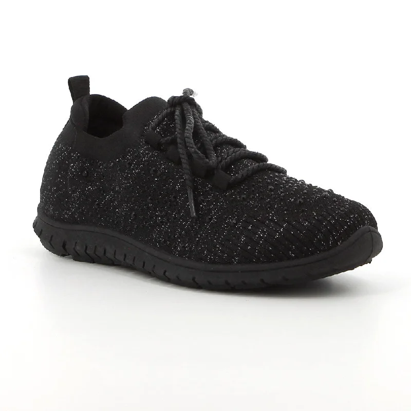 Women's Sneakers with Memory Foam Insoles for Exceptional Cushioning and ComfortSoft Style by Hush Puppies Soft Nantilde Sneaker - Black Women's Sneakers with Memory Foam Insoles for Exceptional Cushioning and ComfortSoft Style by Hush Puppies Soft Nantilde Sneaker - Black