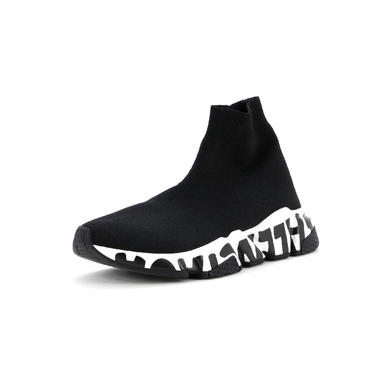 Smart - Tech Women's Sneakers with Fitness Tracking Features for Active Lifestyle EnthusiastsSpeed Graffiti Sneakers Technical Knit Smart - Tech Women's Sneakers with Fitness Tracking Features for Active Lifestyle EnthusiastsSpeed Graffiti Sneakers Technical Knit