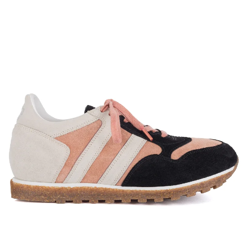 Women's Sneakers with Removable Insoles for Easy Cleaning and CustomizationSPORT 6501<br>Limestone & mauve sneakers Women's Sneakers with Removable Insoles for Easy Cleaning and CustomizationSPORT 6501<br>Limestone & mauve sneakers