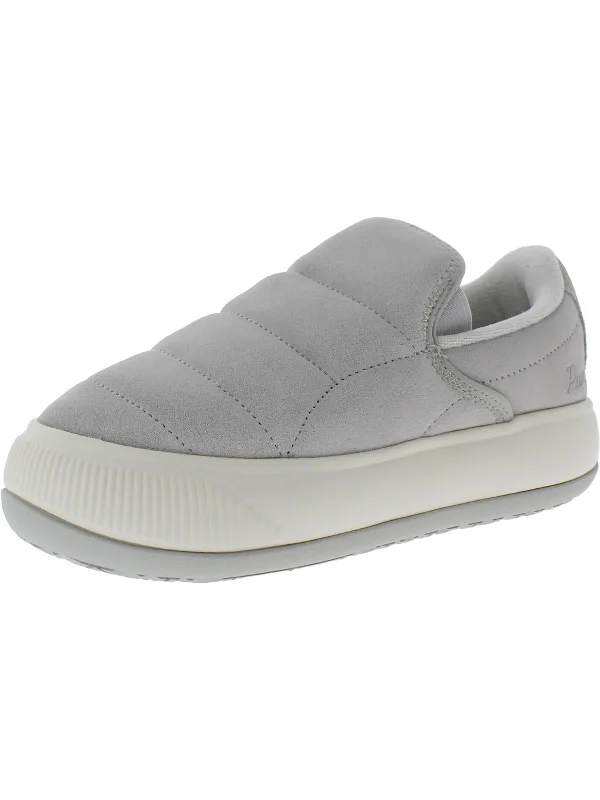 Women's Sneakers with Removable Insoles for Easy Cleaning and CustomizationSUEDE MAYU SLIP-ON Womens Faux Suede Slip On Casual and Fashion Sneakers