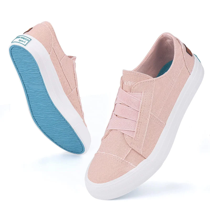 Wide - Width Women's Sneakers for Comfortable Fit for Those with Wider FeetJENN ARDOR Women Low-Top Tennis Canvas Sneaker Wide - Width Women's Sneakers for Comfortable Fit for Those with Wider FeetJENN ARDOR Women Low-Top Tennis Canvas Sneaker