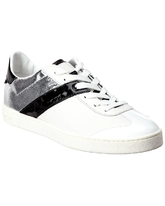 Patterned Print Women's Sneakers in Floral Designs for a Feminine and Fashion - Forward LookTOD’s Leather Sneaker Patterned Print Women's Sneakers in Floral Designs for a Feminine and Fashion - Forward LookTOD’s Leather Sneaker