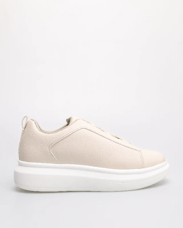 Vegan - Friendly Women's Sneakers Made from Recycled Materials for an Eco - Conscious ChoiceTomaz C676W Ladies Plain X-Strap Sneaker (Beige) Vegan - Friendly Women's Sneakers Made from Recycled Materials for an Eco - Conscious ChoiceTomaz C676W Ladies Plain X-Strap Sneaker (Beige)