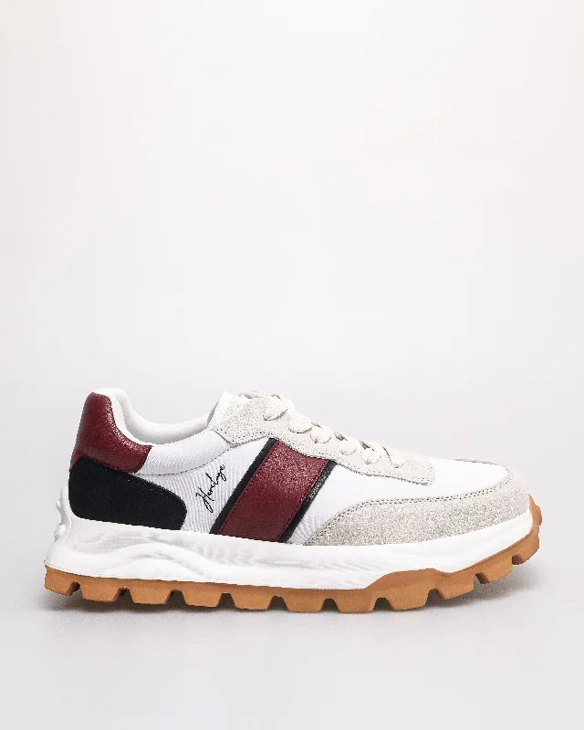 Vegan - Friendly Women's Sneakers Made from Recycled Materials for an Eco - Conscious ChoiceTomaz C678W Ladies Bold Edge Sneakers (Off White/Wine/Black) Vegan - Friendly Women's Sneakers Made from Recycled Materials for an Eco - Conscious ChoiceTomaz C678W Ladies Bold Edge Sneakers (Off White/Wine/Black)