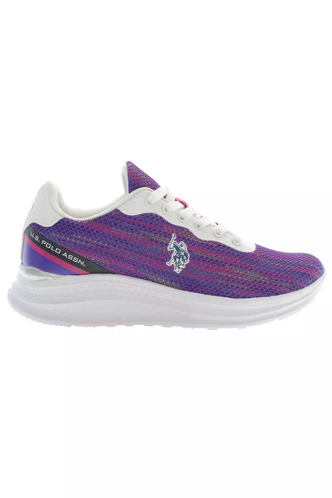 Wide - Width Women's Sneakers for Comfortable Fit for Those with Wider FeetU.S. POLO ASSN. Polyester Women Women's Sneaker Wide - Width Women's Sneakers for Comfortable Fit for Those with Wider FeetU.S. POLO ASSN. Polyester Women Women's Sneaker