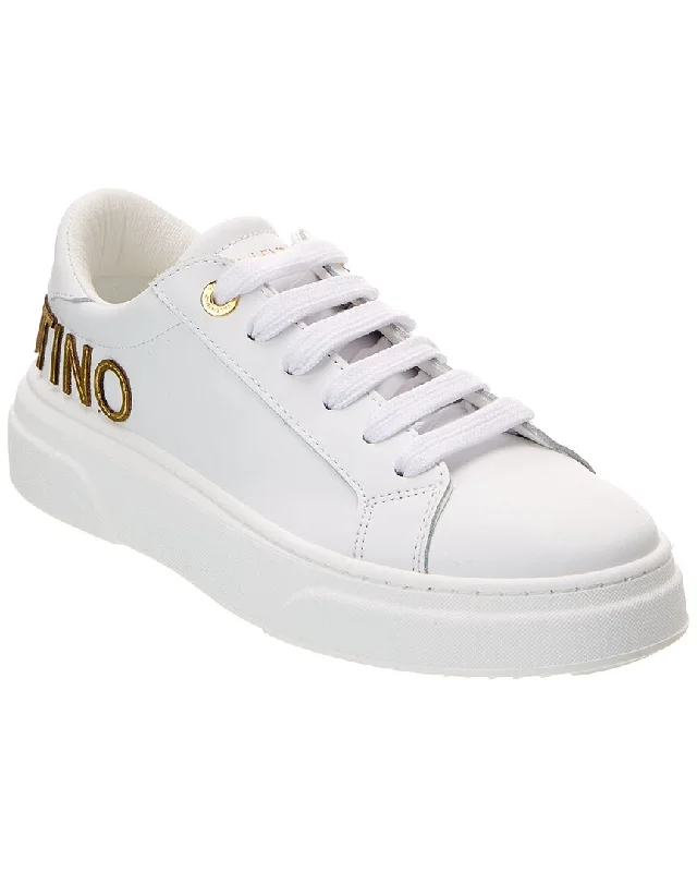 Water - Resistant Women's Hiking Sneakers with Traction Outsoles for Outdoor AdventuresValentino by Mario Valentino Alice Leather Sneaker Water - Resistant Women's Hiking Sneakers with Traction Outsoles for Outdoor AdventuresValentino by Mario Valentino Alice Leather Sneaker