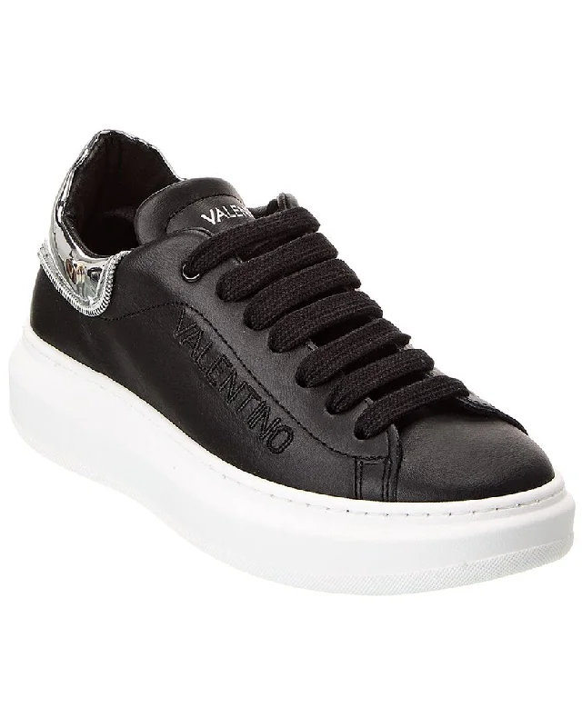 Low - Top Women's Tennis Sneakers in Bright Neon for a Pop of Color on the CourtValentino by Mario Valentino Fresia Zip Leather Sneaker Low - Top Women's Tennis Sneakers in Bright Neon for a Pop of Color on the CourtValentino by Mario Valentino Fresia Zip Leather Sneaker