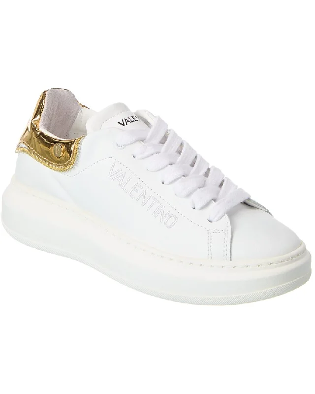 Lightweight Knit Women's Sneakers with Arch Support for All - Day ComfortValentino by Mario Valentino Fresia Zip Leather Sneaker Lightweight Knit Women's Sneakers with Arch Support for All - Day ComfortValentino by Mario Valentino Fresia Zip Leather Sneaker