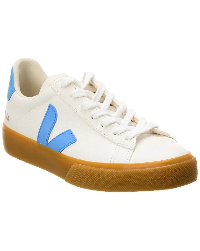 Chunky - Sole Women's Platform Sneakers in White for a Trendy Street Style LookVEJA Campo Leather Sneaker Chunky - Sole Women's Platform Sneakers in White for a Trendy Street Style LookVEJA Campo Leather Sneaker