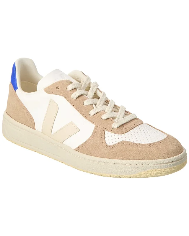 Breathable Mesh Women's Running Sneakers with Reflective Trim for Nighttime JoggingVEJA V-10 Leather & Suede Sneaker Breathable Mesh Women's Running Sneakers with Reflective Trim for Nighttime JoggingVEJA V-10 Leather & Suede Sneaker