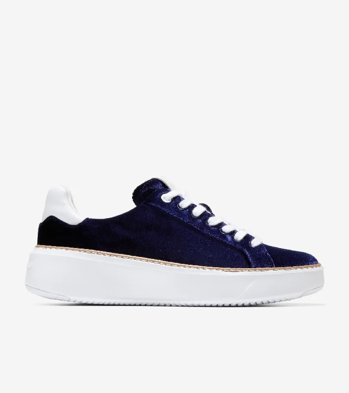 Women's Sneakers with Hidden Wedges for a Subtle Height Boost and Added StyleWomen's GrandPrø Topspin Sneaker Women's Sneakers with Hidden Wedges for a Subtle Height Boost and Added StyleWomen's GrandPrø Topspin Sneaker