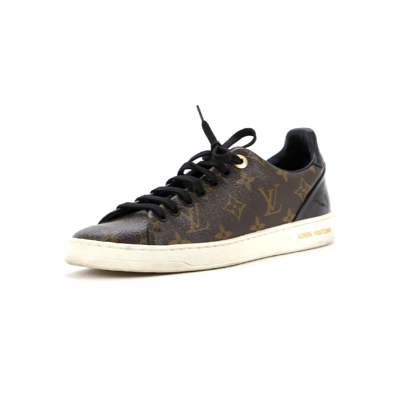 Retro - Style Women's Sneakers in Pastel Colors for a Nostalgic and Fashionable VibeWomen's FrontRow Sneakers Monogram Canvas with Patent Retro - Style Women's Sneakers in Pastel Colors for a Nostalgic and Fashionable VibeWomen's FrontRow Sneakers Monogram Canvas with Patent