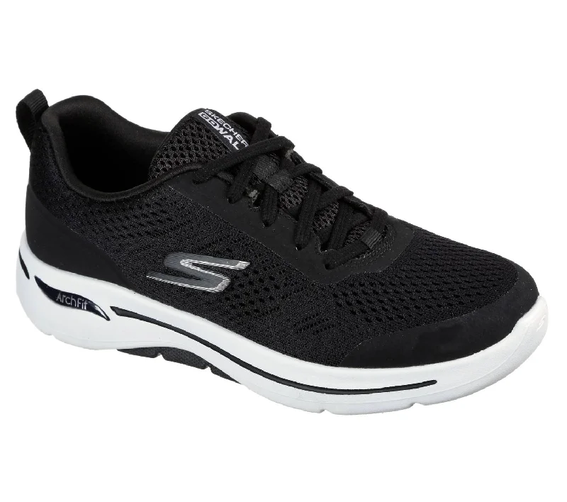 Women's Sneakers with Removable Insoles for Easy Cleaning and CustomizationWomen's Go Walk Arch Fit Motion Breeze Sneakers In Black