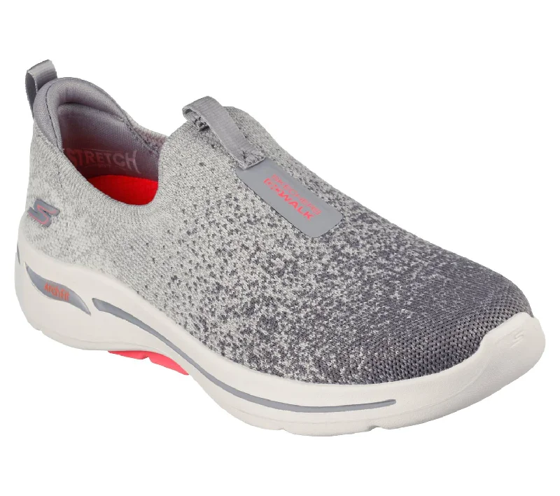 High - Top Women's Leather Sneakers in Black for a Stylish and Durable OptionWomen's Go Walk Arch Fit Slip On Sneakers In Grey High - Top Women's Leather Sneakers in Black for a Stylish and Durable OptionWomen's Go Walk Arch Fit Slip On Sneakers In Grey
