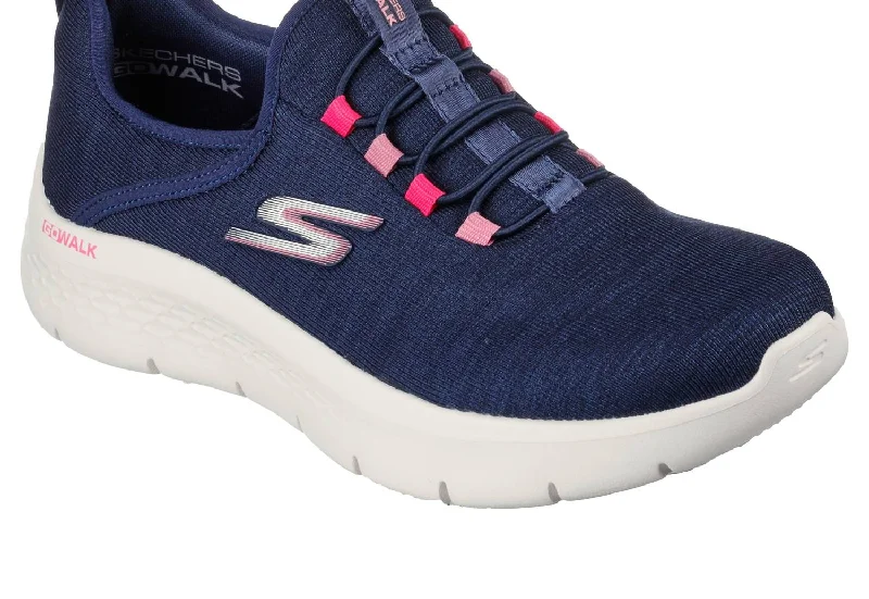 Women's Sneakers with Removable Insoles for Easy Cleaning and CustomizationWomen's Go Walk Flex Lucy Sneaker Sneakers In Navy Women's Sneakers with Removable Insoles for Easy Cleaning and CustomizationWomen's Go Walk Flex Lucy Sneaker Sneakers In Navy