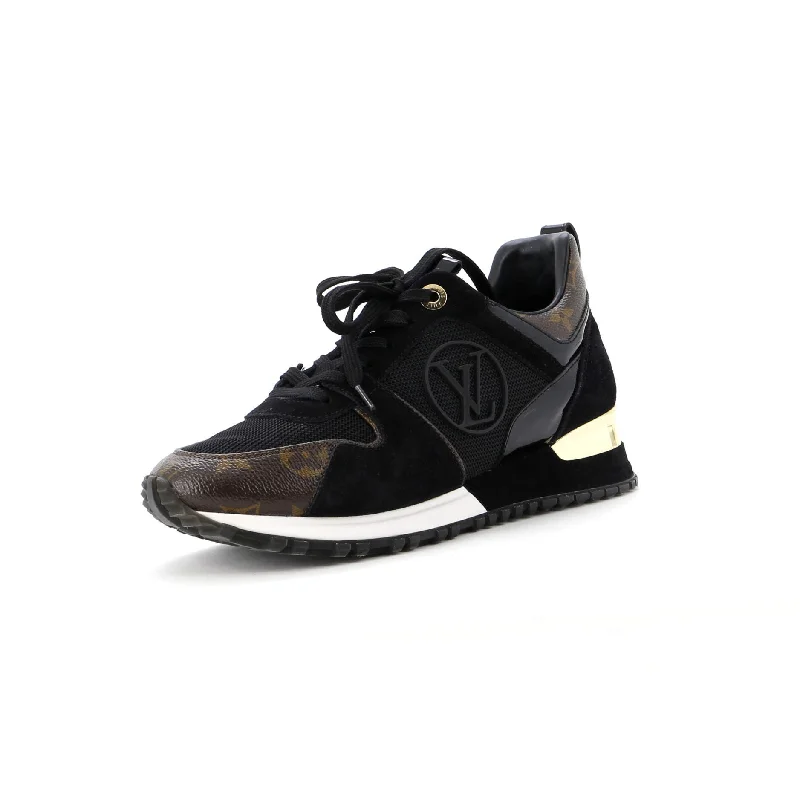 Low - Top Women's Tennis Sneakers in Bright Neon for a Pop of Color on the CourtWomen's Run Away Sneakers Mesh with Monogram Canvas and Suede Low - Top Women's Tennis Sneakers in Bright Neon for a Pop of Color on the CourtWomen's Run Away Sneakers Mesh with Monogram Canvas and Suede