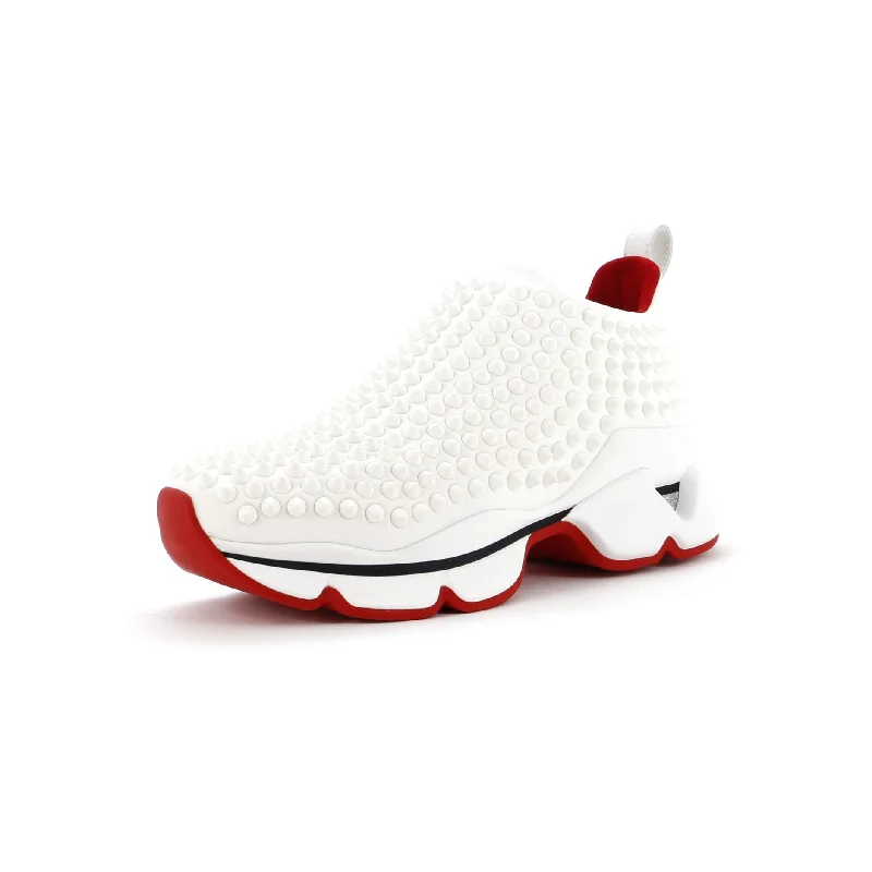 Chunky - Sole Women's Platform Sneakers in White for a Trendy Street Style LookWomen's Spike Sock Sneakers Spiked Neoprene Chunky - Sole Women's Platform Sneakers in White for a Trendy Street Style LookWomen's Spike Sock Sneakers Spiked Neoprene