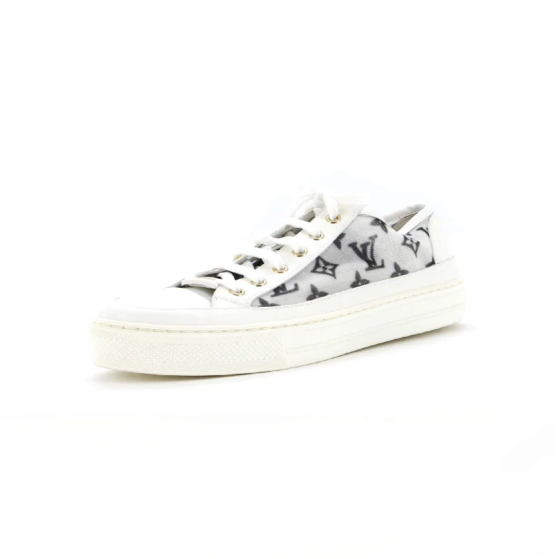 Lightweight Knit Women's Sneakers with Arch Support for All - Day ComfortWomen's Stellar Sneakers Monogram Technical Fabric Lightweight Knit Women's Sneakers with Arch Support for All - Day ComfortWomen's Stellar Sneakers Monogram Technical Fabric